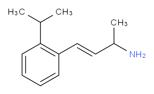 4-[2-(propan-2-yl)phenyl]but-3-en-2-amine