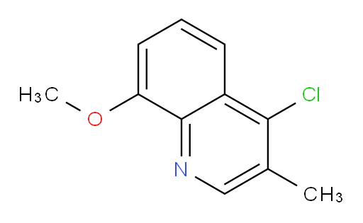 4-chloro-8-methoxy-3-methylquinoline