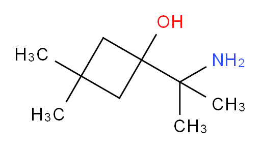 1-(2-aminopropan-2-yl)-3,3-dimethylcyclobutan-1-ol
