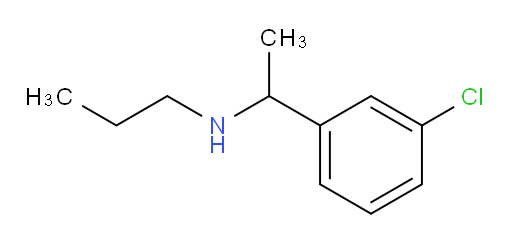 [1-(3-chlorophenyl)ethyl](propyl)amine