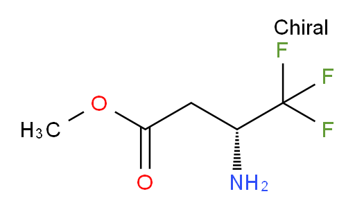 methyl (3R)-3-amino-4,4,4-trifluorobutanoate