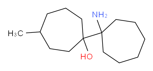 1-(1-aminocycloheptyl)-4-methylcycloheptan-1-ol