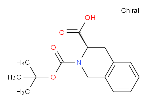 (3S)-2-[(tert-butoxy)carbonyl]-1,2,3,4-tetrahydroisoquinoline-3-carboxylic acid