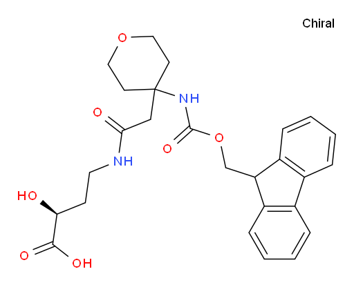 (2S)-4-{2-[4-({[(9H-fluoren-9-yl)methoxy]carbonyl}amino)oxan-4-yl]acetamido}-2-hydroxybutanoic acid