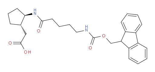 rac-2-[(1R,2S)-2-[5-({[(9H-fluoren-9-yl)methoxy]carbonyl}amino)pentanamido]cyclopentyl]acetic acid