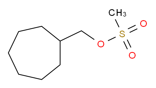 cycloheptylmethyl methanesulfonate