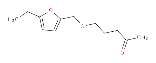 5-{[(5-ethylfuran-2-yl)methyl]sulfanyl}pentan-2-one