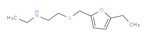 ethyl(2-{[(5-ethylfuran-2-yl)methyl]sulfanyl}ethyl)amine