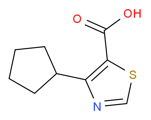 4-cyclopentyl-1,3-thiazole-5-carboxylic acid