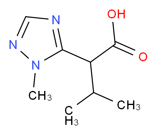 3-methyl-2-(1-methyl-1H-1,2,4-triazol-5-yl)butanoic acid