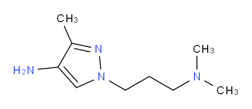 1-[3-(dimethylamino)propyl]-3-methyl-1H-pyrazol-4-amine