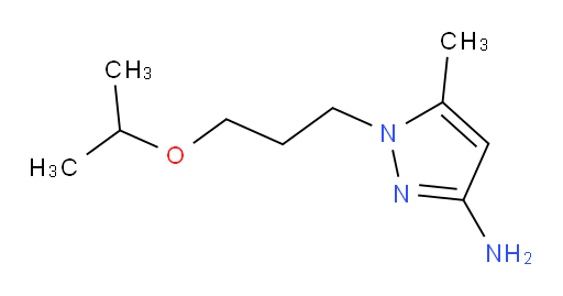 5-methyl-1-[3-(propan-2-yloxy)propyl]-1H-pyrazol-3-amine