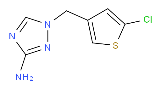1-[(5-chlorothiophen-3-yl)methyl]-1H-1,2,4-triazol-3-amine