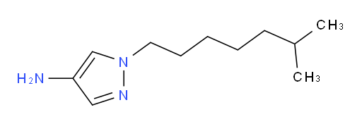 1-(6-methylheptyl)-1H-pyrazol-4-amine