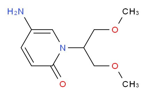 5-amino-1-(1,3-dimethoxypropan-2-yl)-1,2-dihydropyridin-2-one