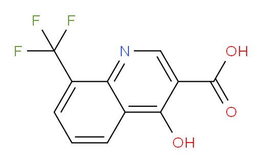 4-hydroxy-8-(trifluoromethyl)quinoline-3-carboxylic acid