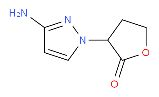 3-(3-amino-1H-pyrazol-1-yl)oxolan-2-one