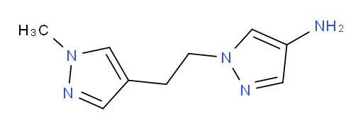 1-[2-(1-methyl-1H-pyrazol-4-yl)ethyl]-1H-pyrazol-4-amine