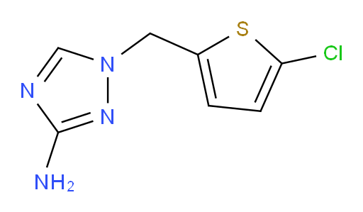 1-[(5-chlorothiophen-2-yl)methyl]-1H-1,2,4-triazol-3-amine