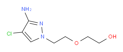 2-[2-(3-amino-4-chloro-1H-pyrazol-1-yl)ethoxy]ethan-1-ol