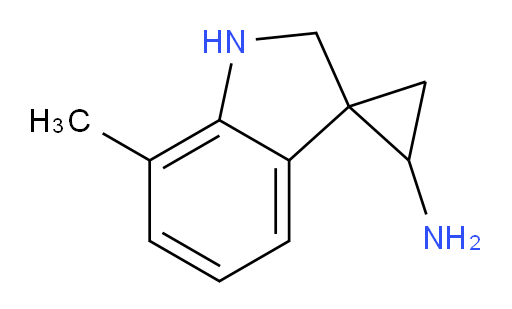 7'-methyl-1',2'-dihydrospiro[cyclopropane-1,3'-indole]-2-amine