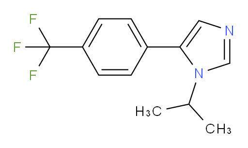 1-(propan-2-yl)-5-[4-(trifluoromethyl)phenyl]-1H-imidazole