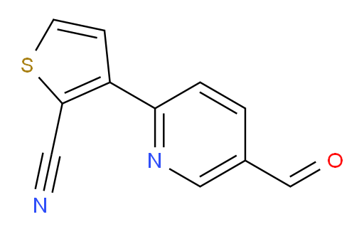 3-(5-formylpyridin-2-yl)thiophene-2-carbonitrile
