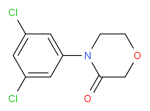4-(3,5-dichlorophenyl)morpholin-3-one