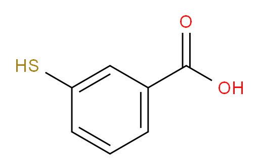 NSC 32021;3-MERCAPTOBENZOIC AC;3-MERCAPTOBENZOIC ACID;m-Mercaptobenzoic Acid;3-sulfanylbenzoic acid;3-Mercaptobenzoic acid 95%;3-sulfanylbenzenecarboxylic acid