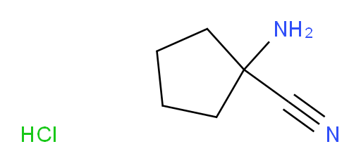1-aminocyclopentanecarbonitrile hydrochloride