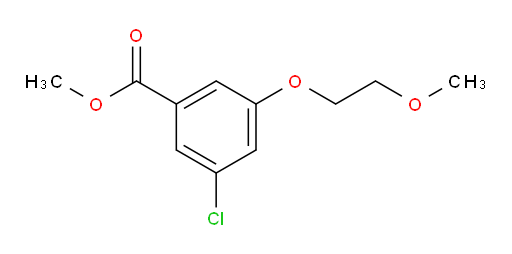 methyl 3-chloro-5-(2-methoxyethoxy)benzoate