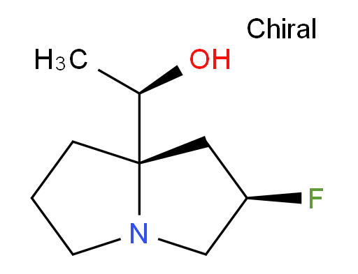 (R)-1-((2R,7aS)-2-fluorohexahydro-1H-pyrrolizin-7a-yl)ethanol