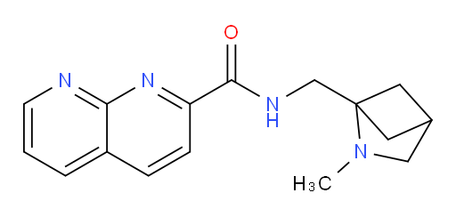 N-((2-methyl-2-azabicyclo[2.1.1]hexan-1-yl)methyl)-1,8-naphthyridine-2-carboxamide