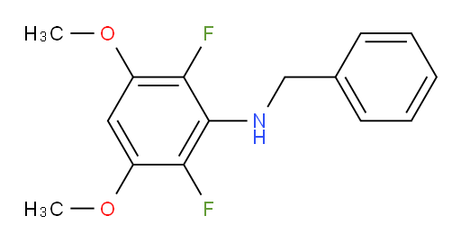 N-benzyl-2,6-difluoro-3,5-dimethoxyaniline