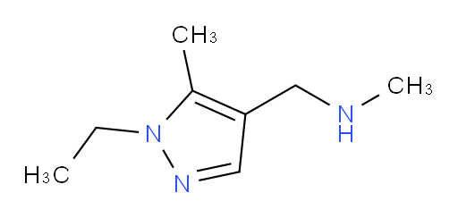 1-(1-ethyl-5-methyl-1H-pyrazol-4-yl)-N-methylmethanamine