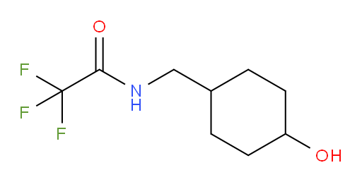 2,2,2-trifluoro-N-((4-hydroxycyclohexyl)methyl)acetamide