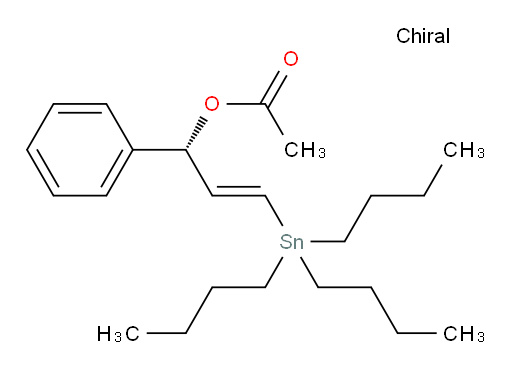 (R,E)-1-phenyl-3-(tributylstannyl)allyl acetate