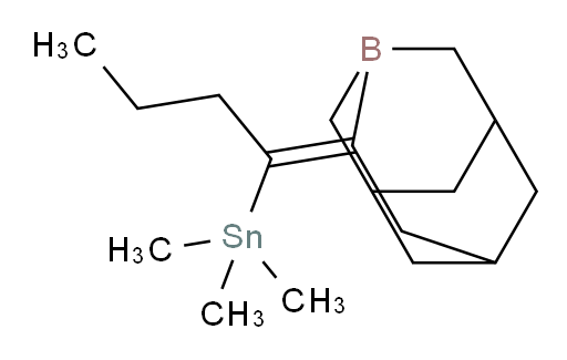 (Z)-(1-(3-boratricyclo[4.3.1.13,8]undecan-4-ylidene)butyl)trimethylstannane