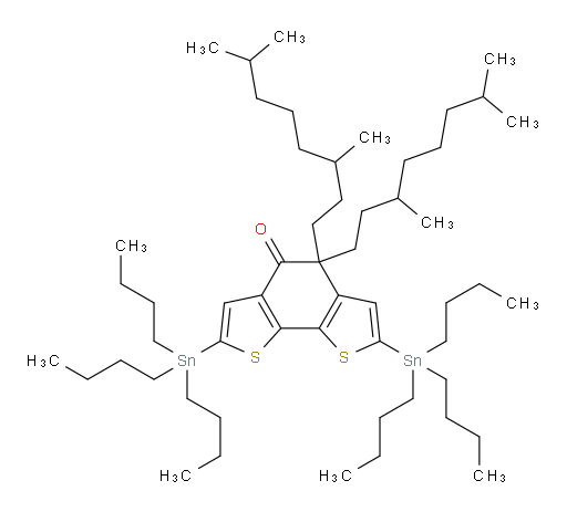 5,5-bis(3,7-dimethyloctyl)-2,7-bis(tributylstannyl)benzo[1,2-b:6,5-b']dithiophen-4(5H)-one