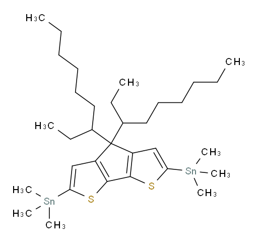 (4,4-di(nonan-3-yl)-4H-cyclopenta[1,2-b:5,4-b']dithiophene-2,6-diyl)bis(trimethylstannane)