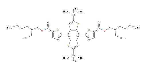 bis(2-ethylhexyl) 5,5'-(2,6-bis(trimethylstannyl)benzo[1,2-b:4,5-b']dithiophene-4,8-diyl)bis(thiophene-2-carboxylate)