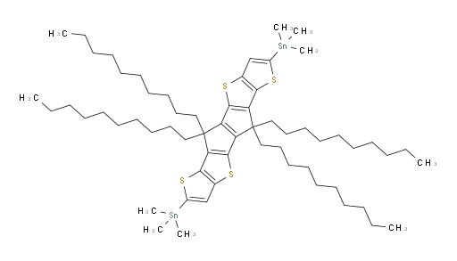 Stannane, 1,1′-[5,5,10,10-tetrakis(decyl)-5,10-dihydrodithieno[2,3-d:2′,3′-d′]pentaleno[1,2-b:4,5-b′]dithiophene-2,7-diyl]bis[1,1,1-trimethyl-