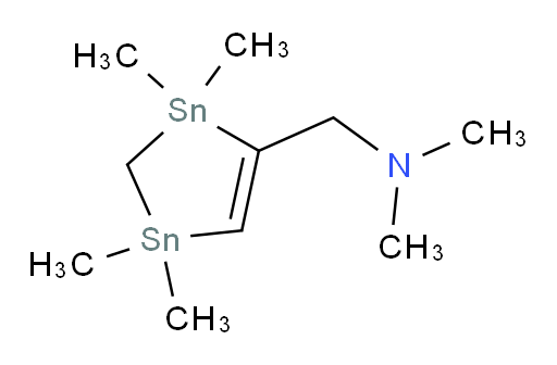 N,N-二甲基-1-(1,1,3,3-四甲基-2,3-二氢-1H-1,3-二stannol-4-基)甲胺