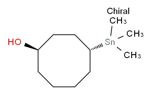 (1R,4R)-4-(三甲基锡基)环辛醇