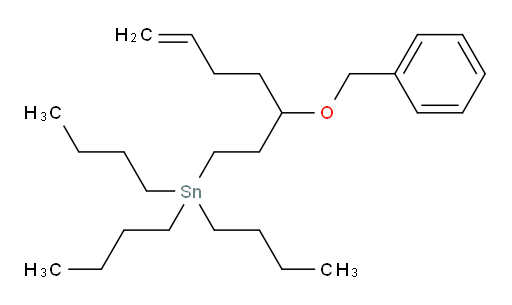 (3-(苄氧基)庚-6-烯-1-基)三丁基锡烷
