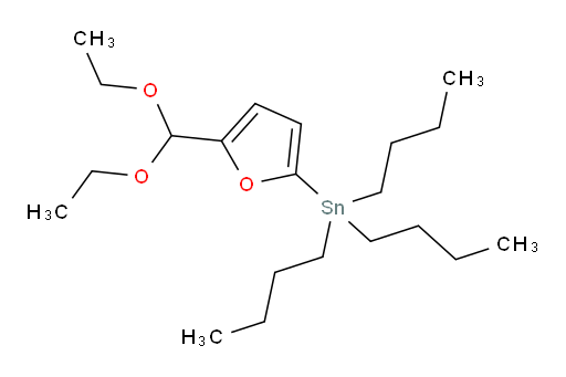 三丁基(5-(二乙氧基甲基)呋喃-2-基)锡烷
