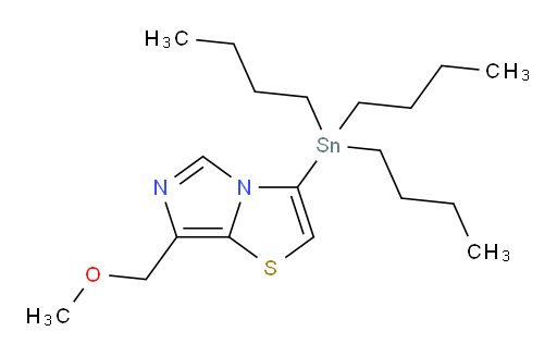 7-(甲氧基甲基)-3-(三丁基锡基)咪唑并[5,1-b]噻唑