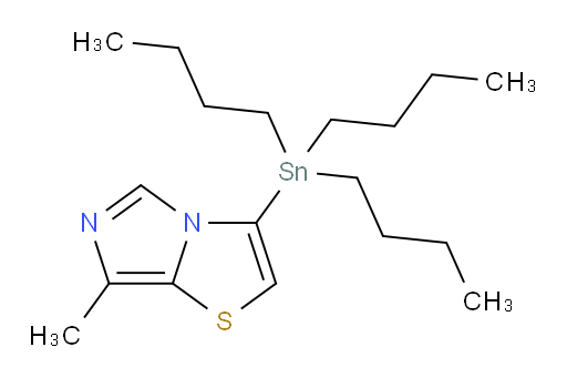 7-甲基-3-(三丁基锡基)咪唑并[5,1-b]噻唑