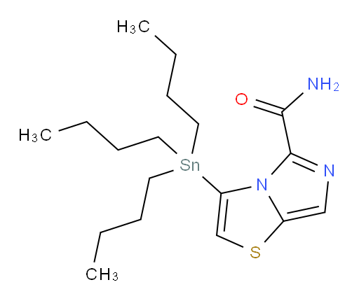 3-(三丁基锡基)咪唑并[5,1-b]噻唑-5-甲酰胺