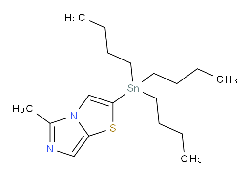 5-甲基-2-(三丁基锡基)咪唑并[5,1-b]噻唑